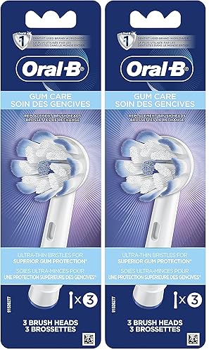 Oral-B Gum Care - Cabezales de cepillo de dientes eléctrico de repuesto, 3 unidades (paquete de 2)