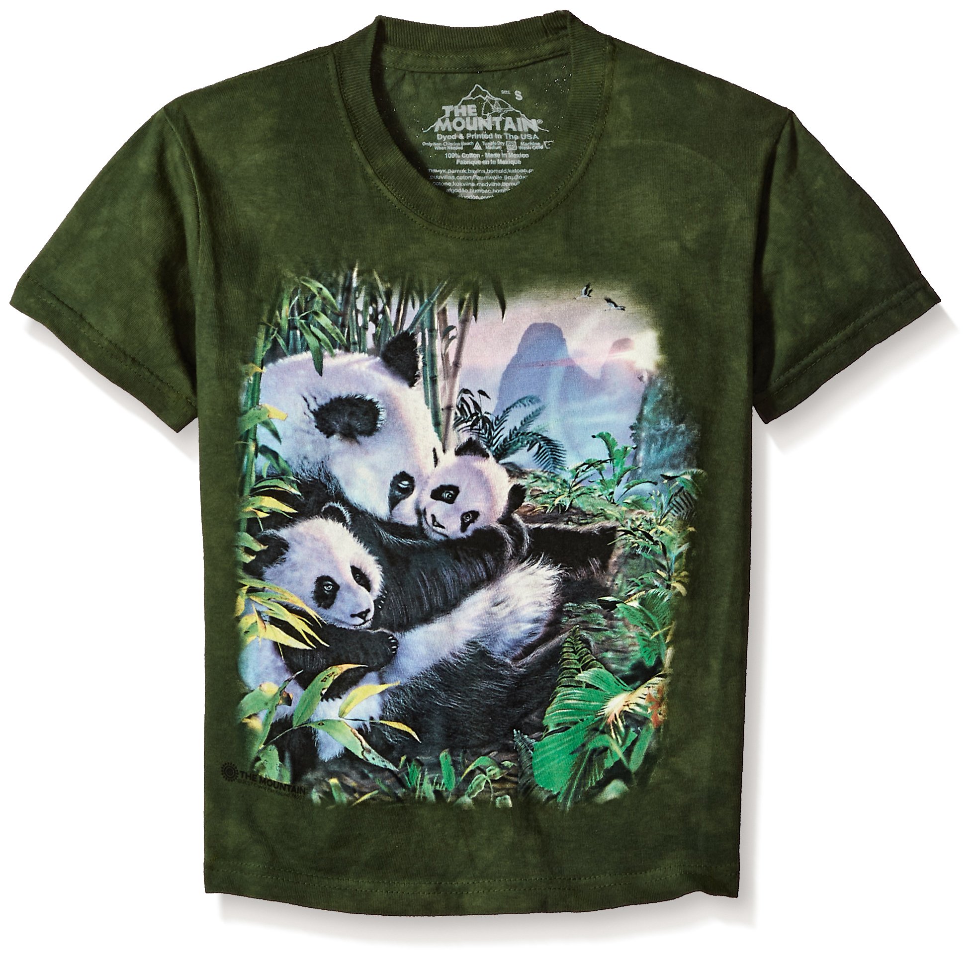 Unisex Kids Panda Cuddles T-Shirt (pack of 1)