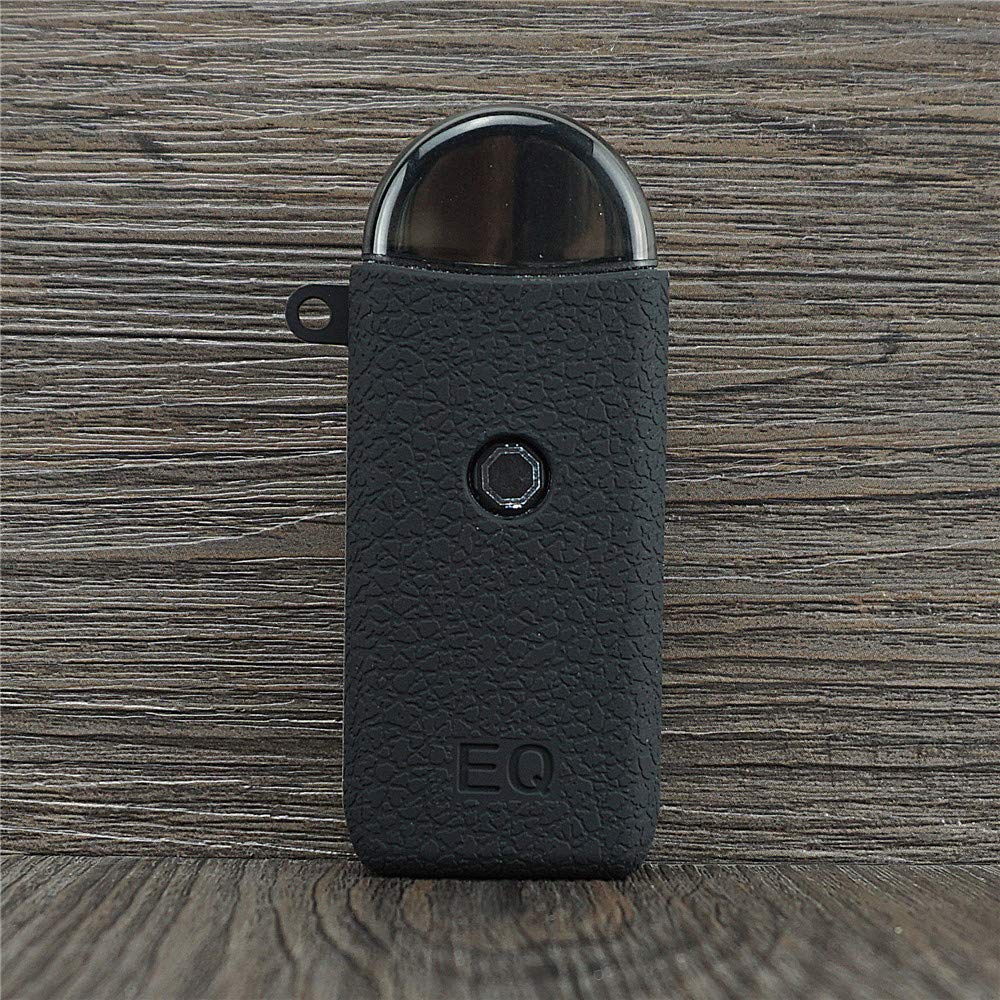 ORIN Texture Silicone Case for Innokin EQ Pod System Protective Antislip Duarble Sleeve Cover Wrap Skin Decal(Black)