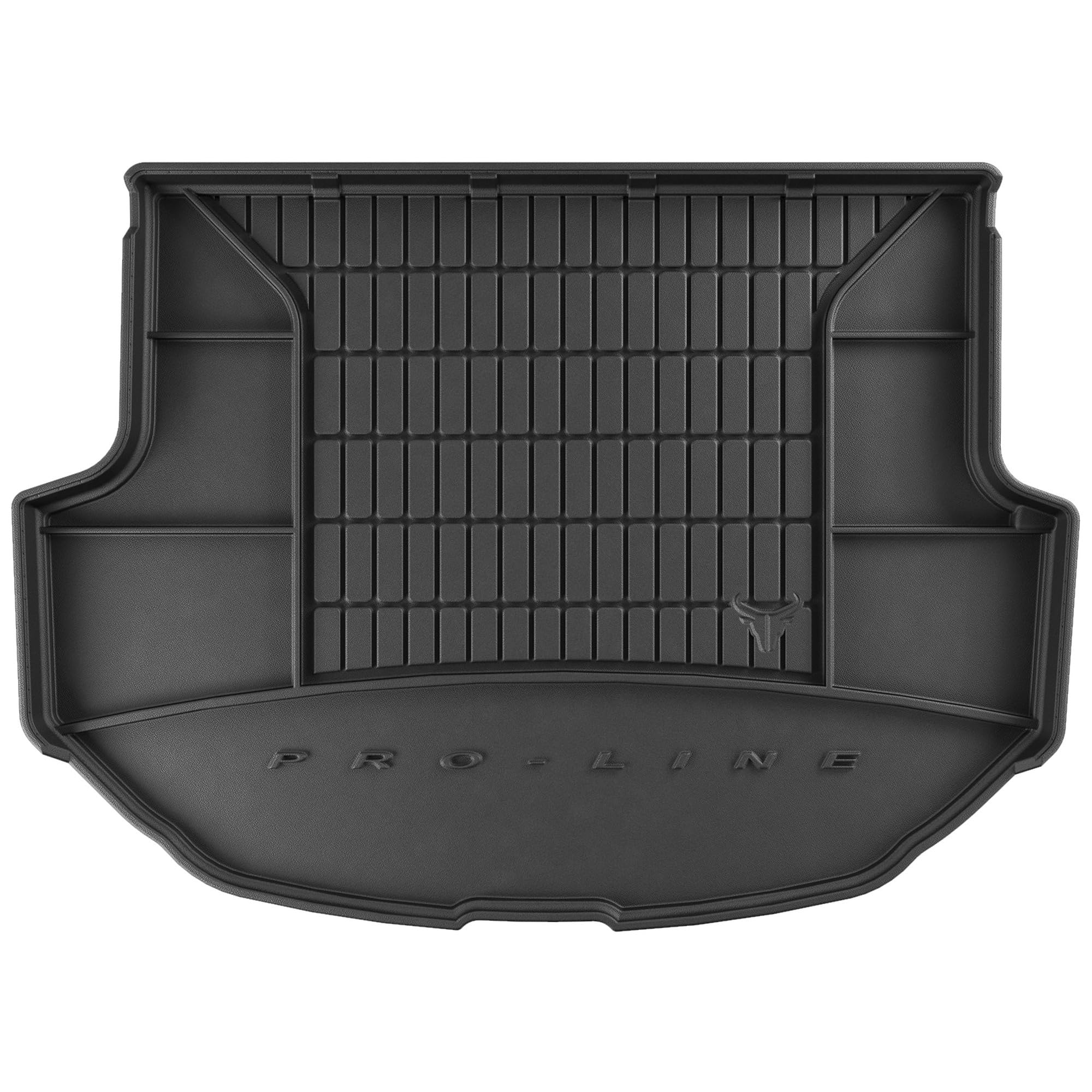 MOTOS Tappeti per bagagliaio adatto per Hyundai Santa Fe III 2012-2018 Migliorate il vostro comfort di viaggio con il tappetino antiscivolo Auto TM