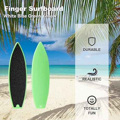 Miniatura 2 de ACEGENIU Tablas de surf con dedos, tabla de surf con dedos para ventana de automóvil, tabla de surf de dedos con cuerda, tabla de surf de viento