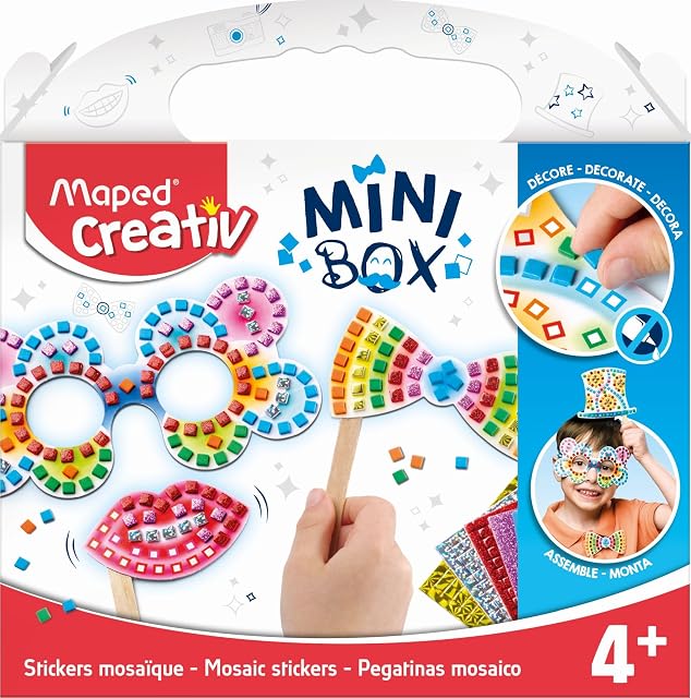 Maped Mini Box 907015 Zestaw Kreatywny, Wielokolorowy, Od 4 lat