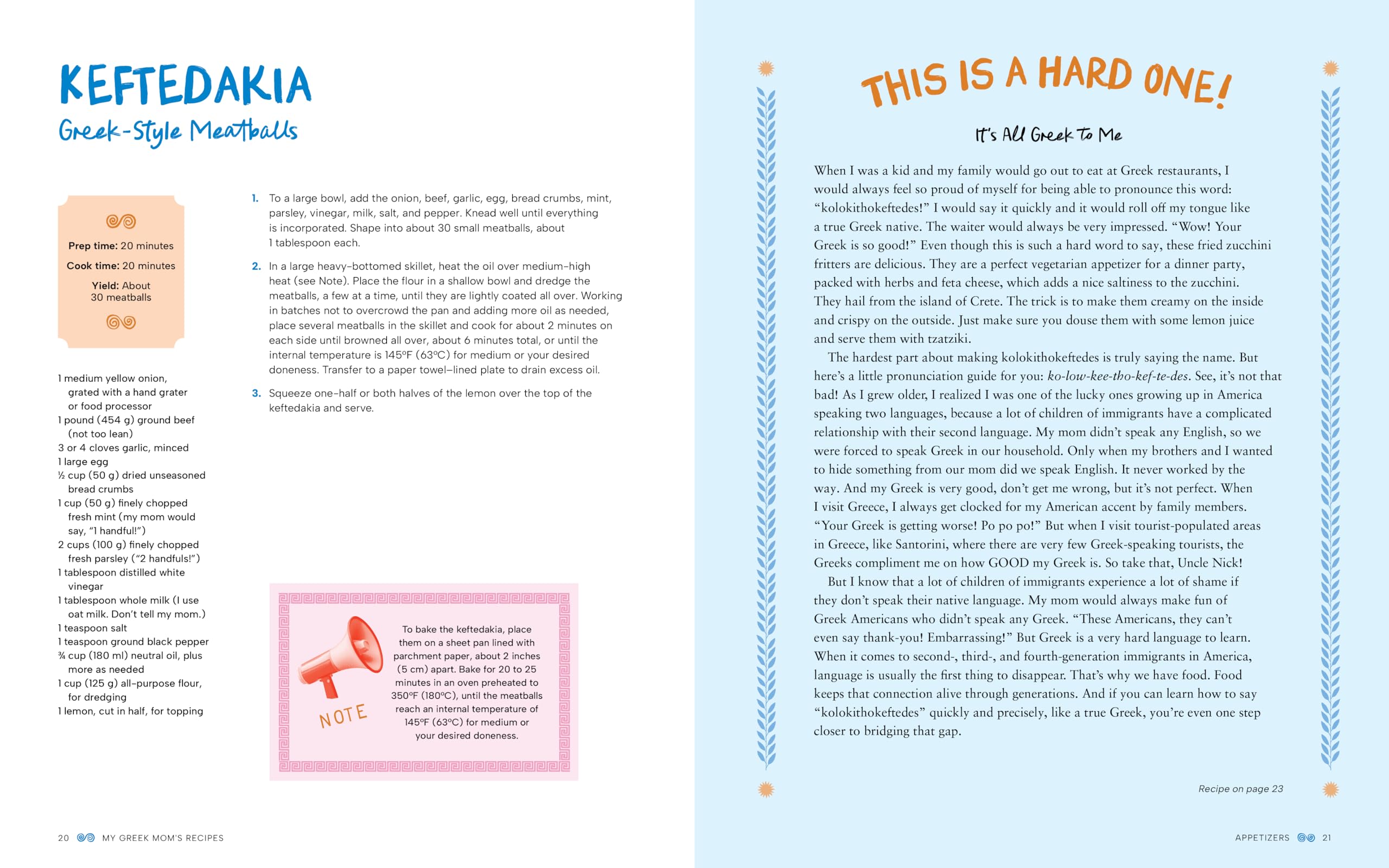My Greek Mom's Recipes: She Died. I Wrote This Cookbook.