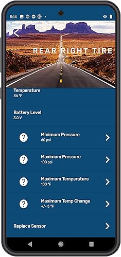 Miniatura 6 de Lippert Tire LINC - Indicador de alerta del sistema de monitoreo de presión y temperatura de neumáticos para vehículos recreativos y vehículos de