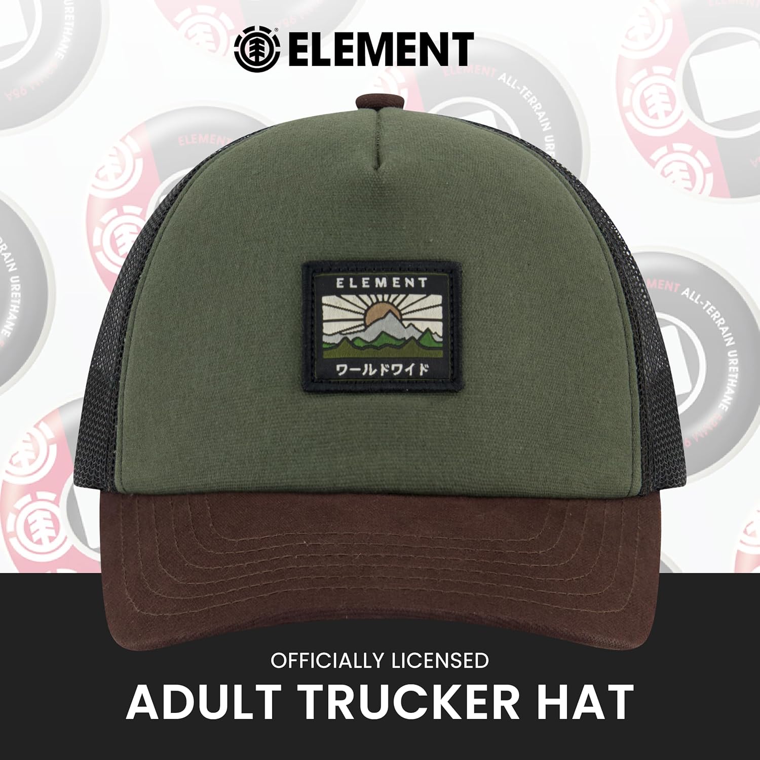 Element Unisex-Adult Trucker Hat, Adult Baseball Cap with Curved Brim - Image 2