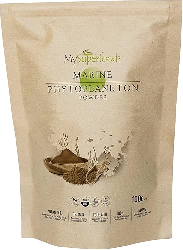 Miniatura 1 de Fitoplancton marino en polvo 3.5 onzas, la calidad más alta disponible, el super alimento más poderoso del planeta, por MySuperfoods