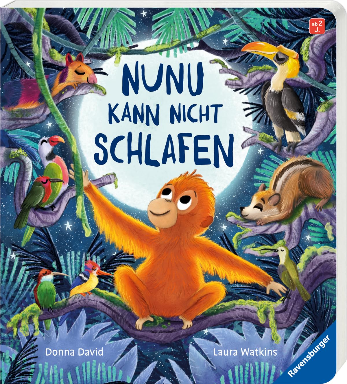 Nunu kann nicht schlafen - eine liebevoll erzählte Gutenachtgeschichte für Kinder ab 2 Jahren
