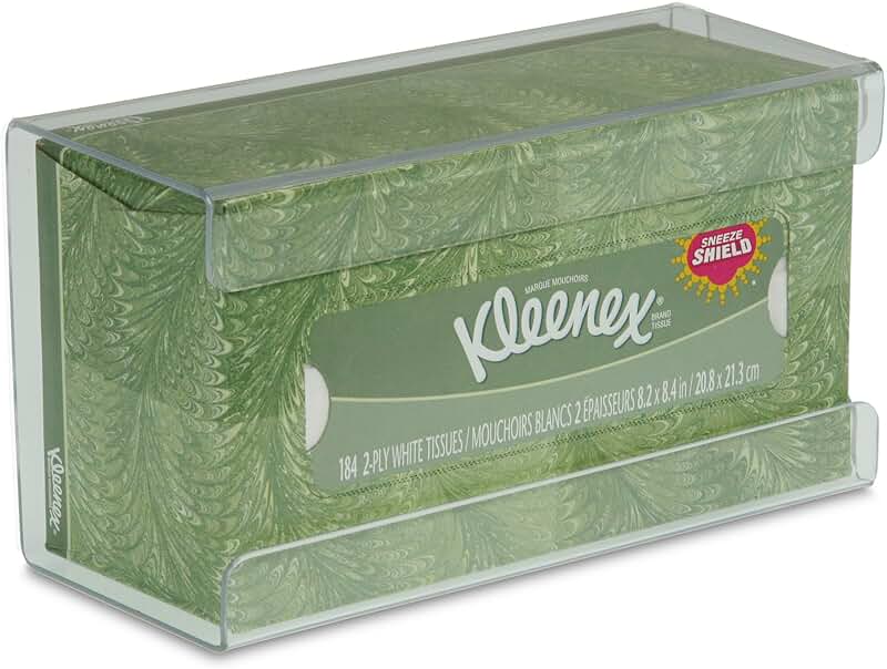 wall mount tissue box holder