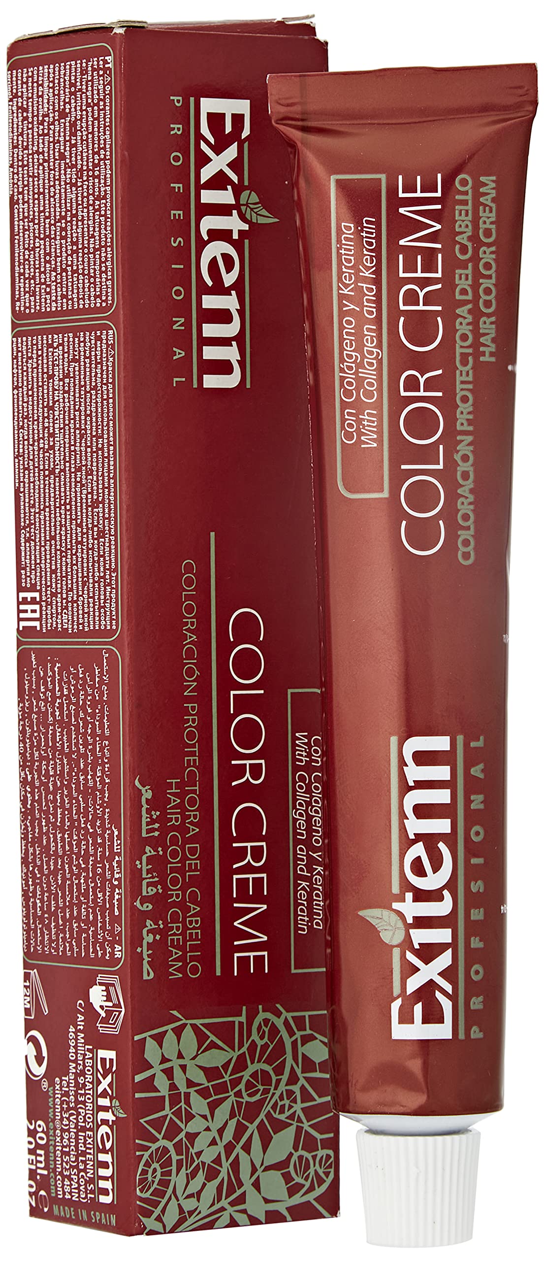 Exitenn Cream 60ml, Colour N6 Dark Blonde