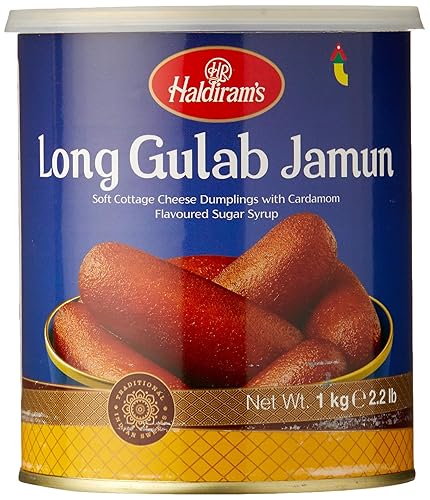 Haldirams Haldiram 's Long Gulab Jamun - 2.2lbs, 35.27oz ()