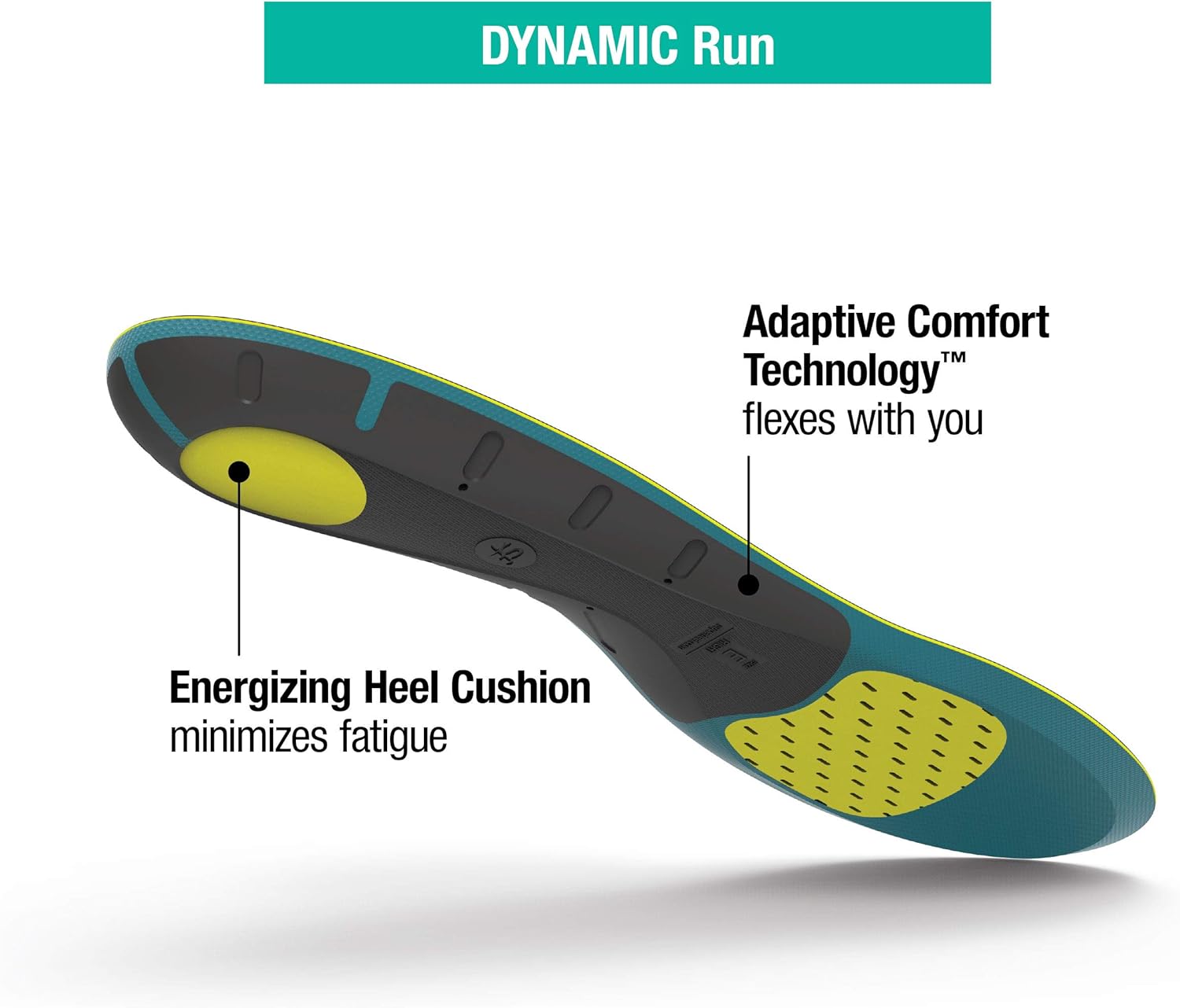 Buy Superfeet Dynamic Run Athletic Flexible Comfort Shoe Inserts for