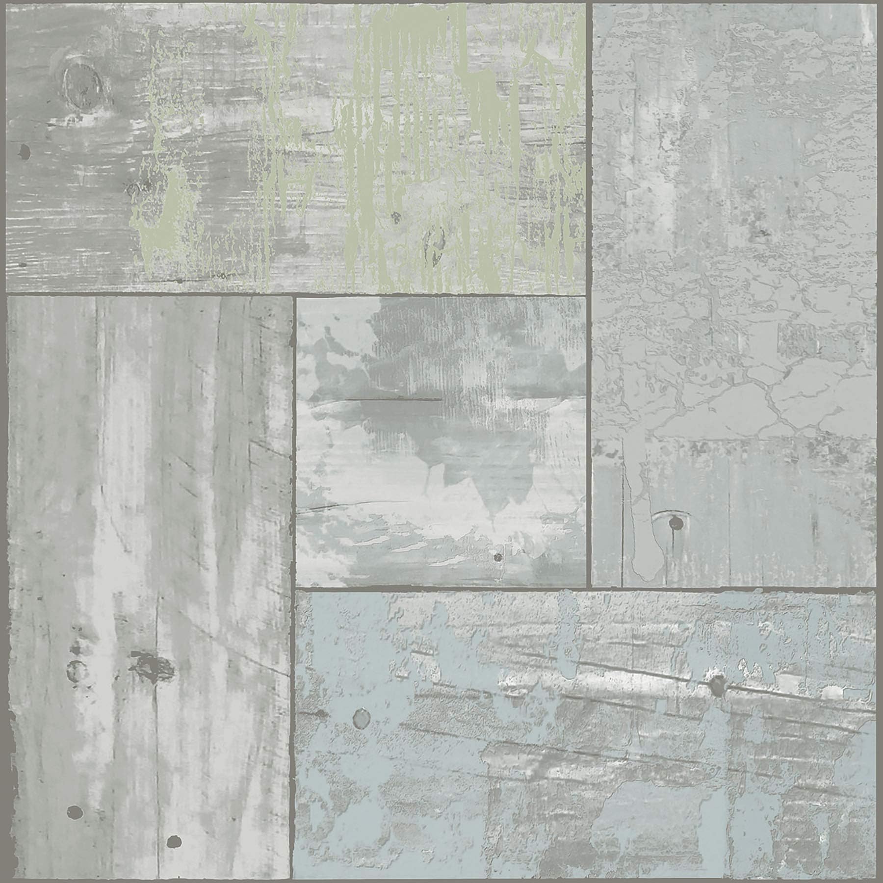 FP3290 Boardwalk Peel & Stick Floor Tiles, Grey