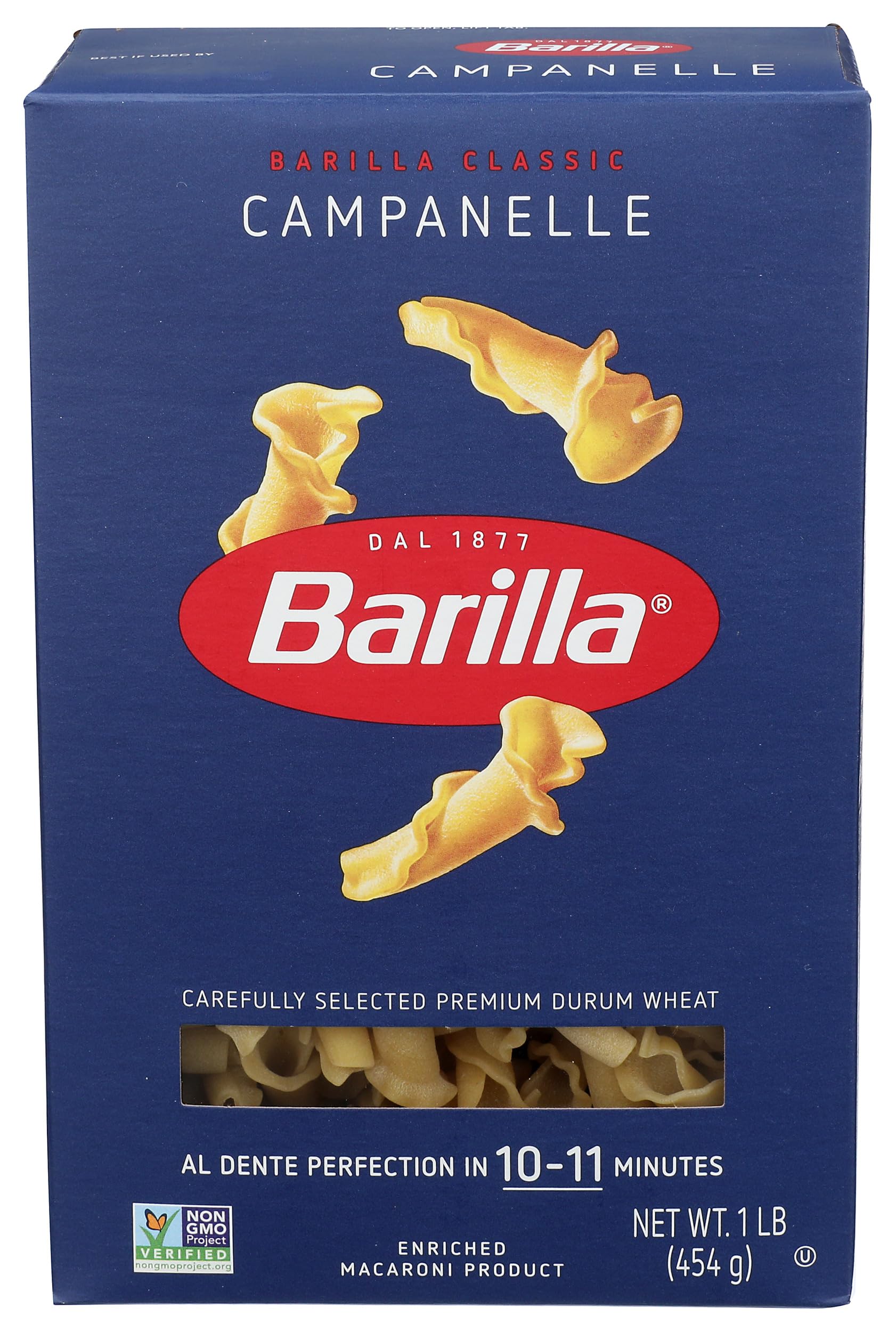 Barilla Campanelle / 16 Ounce (Pack of 1) / 1 Bow-Tie