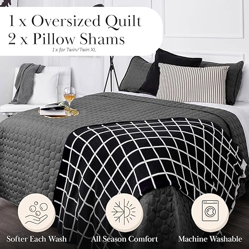 Vista 174 de Southshore Fine Linens, The Brickyard Collection -Juego de edredón ligero 02 - Hueso de ladrillo