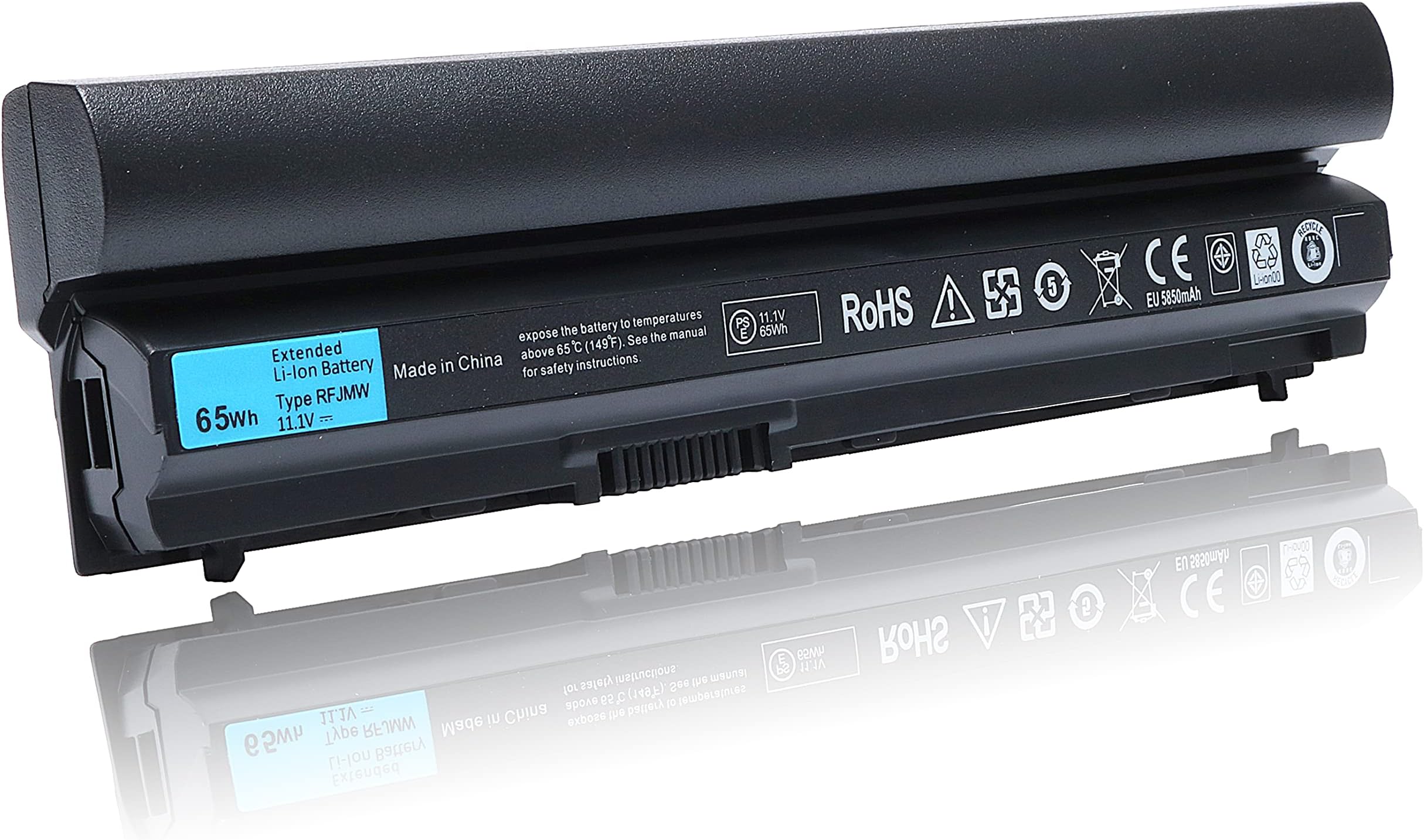 E6230 E6330 Laptop Battery Replacement for Dell Latitude E6220 E6230 E6320 E6330 E6430S fits RFJMW X57F1 7FF1K FRR0G J79X4 K4CP5 Y0WYY Y61CV 312-1239 312-1241 312-1381 Battery-11.1V 65Wh