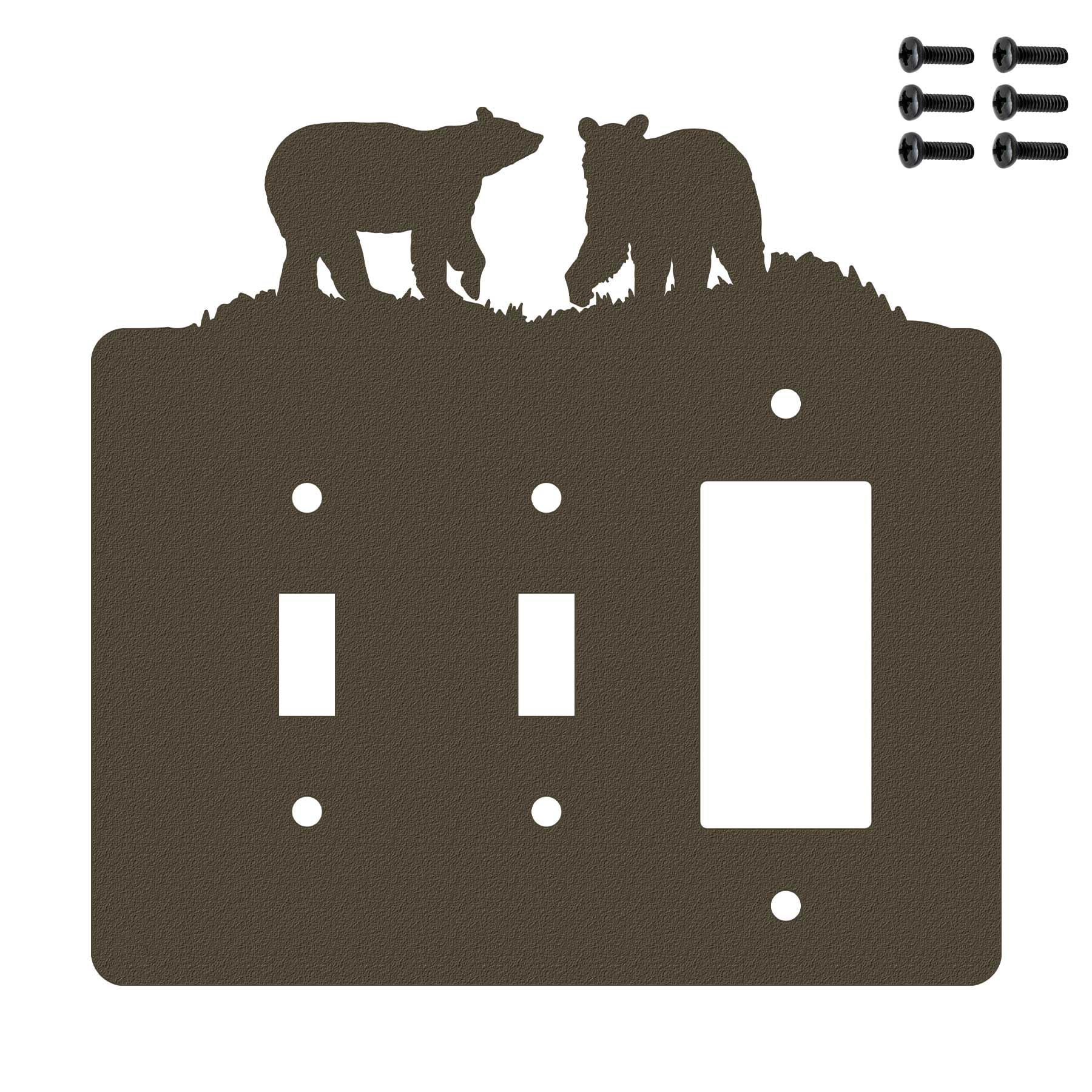 Black Metal Light Switch Wall Plate - Durable & Stylish -8 Black Metal Light Switch Wall Plate - Durable & Stylish -8