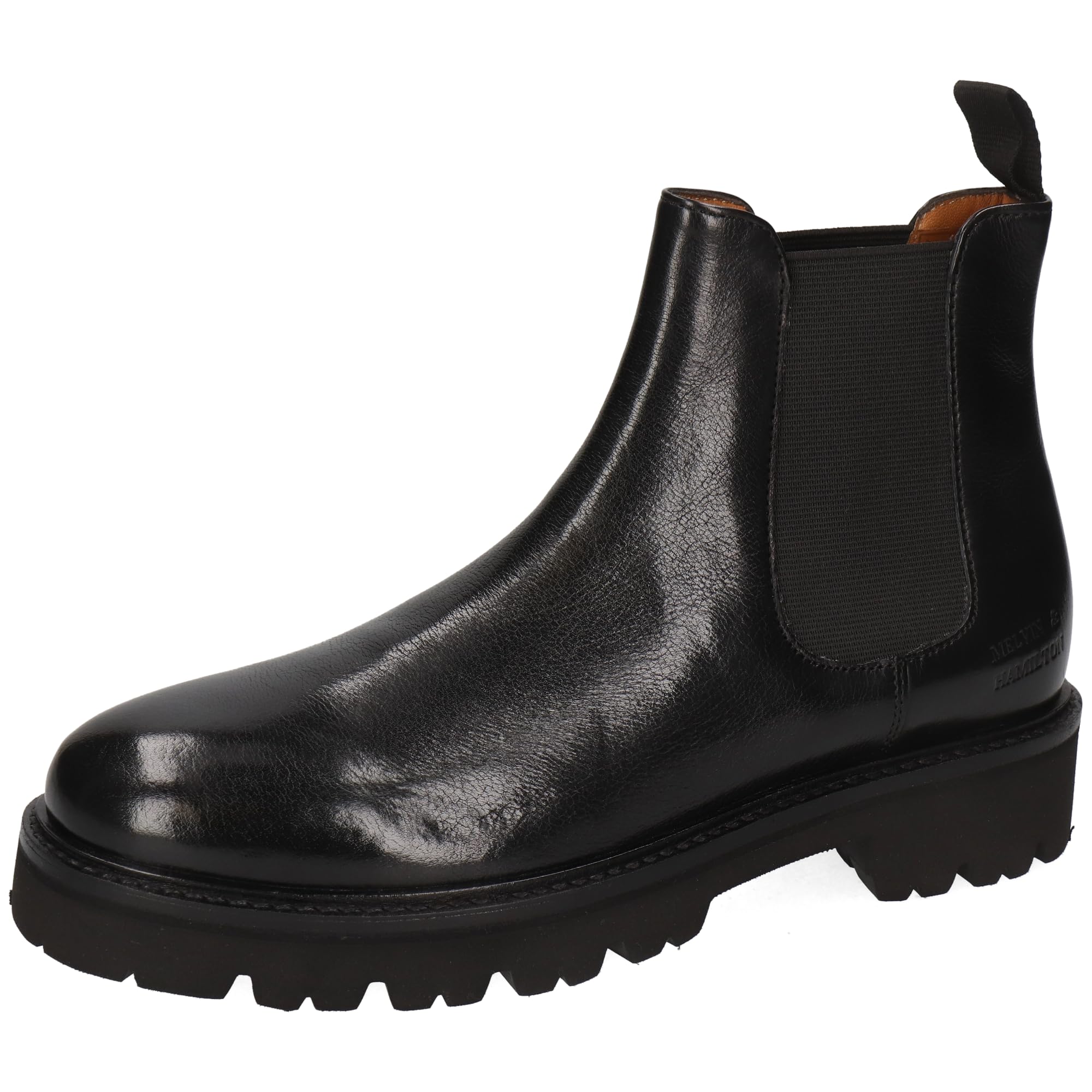 Melvin & Hamilton Women's Regine 8 Chelsea Boot, Black, 6 UK