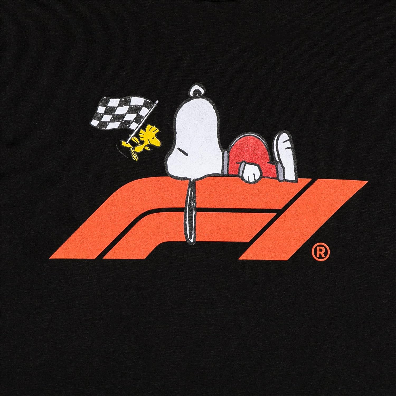 F1 Las Vegas Grand Prix Men's Peanuts Logo Lockup T-Shirt - Image 2