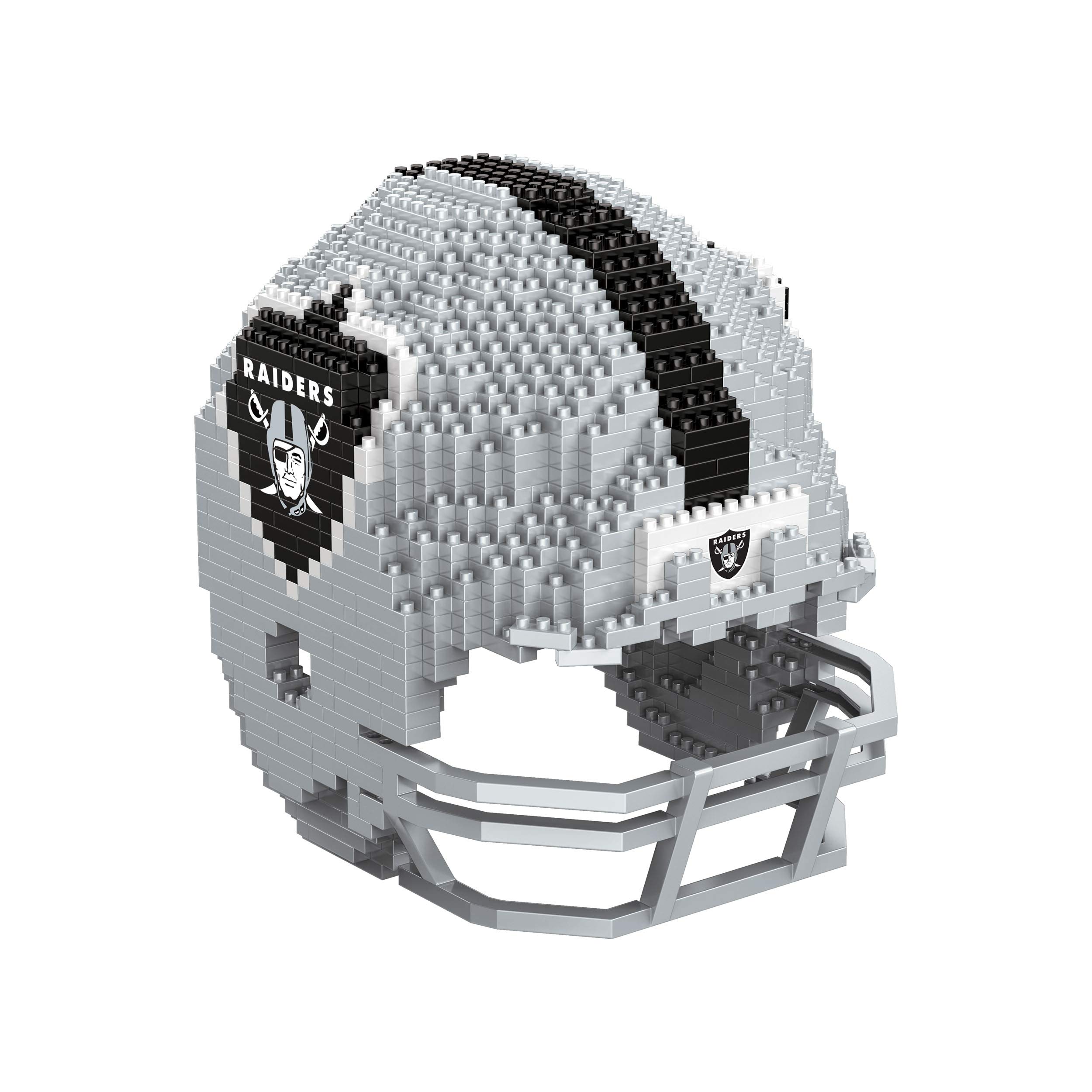 FOCO Unisex NFL 3D BRXLZ Puzzle Replica Helmet Set
