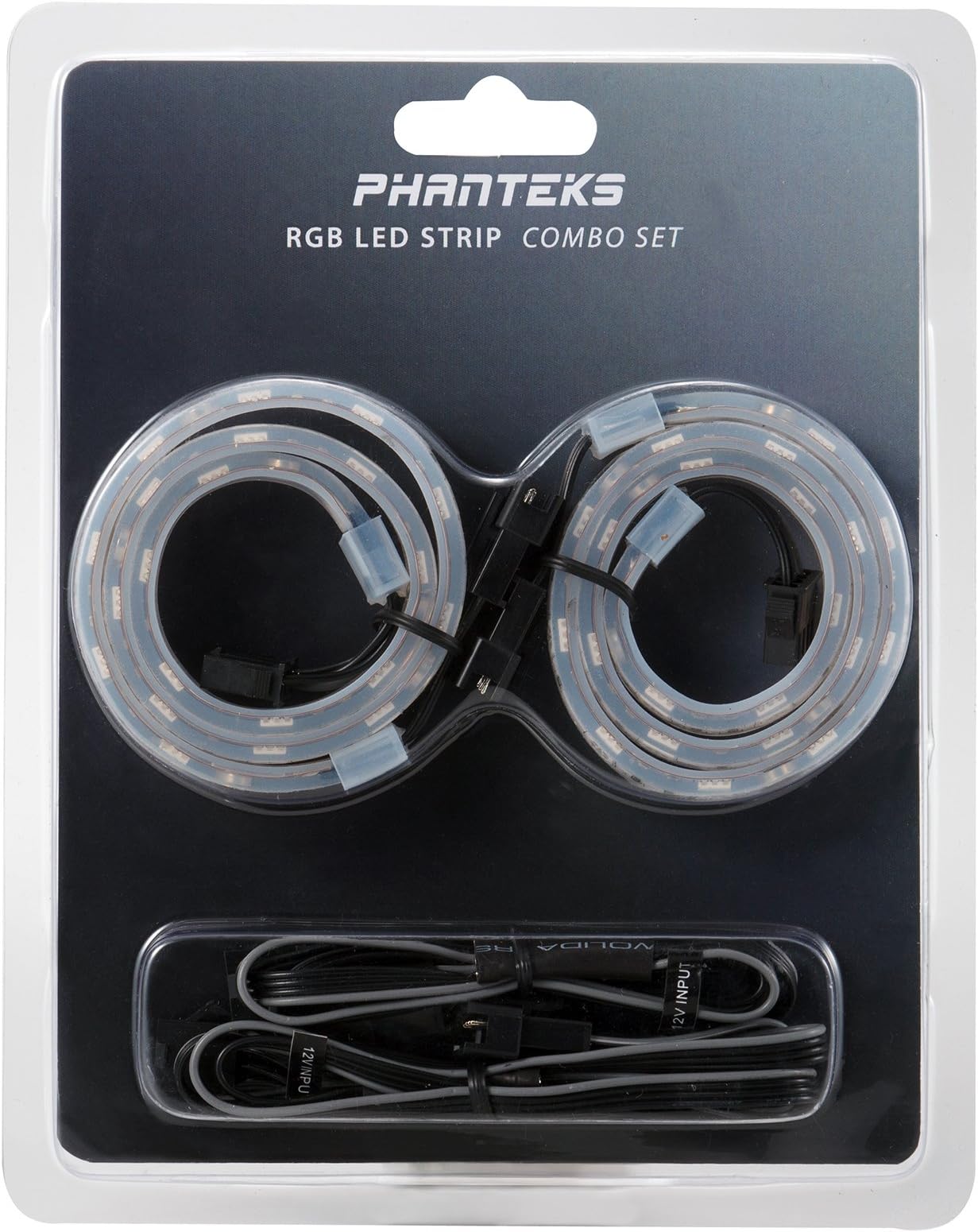 Phanteks PH-LEDKT_Combo: RGB LED Strip Combo Set - Retail Cases