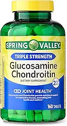 Spring Valley - Condroitina Glucosamina, força tripla, 160 comprimidos por Spring Valley