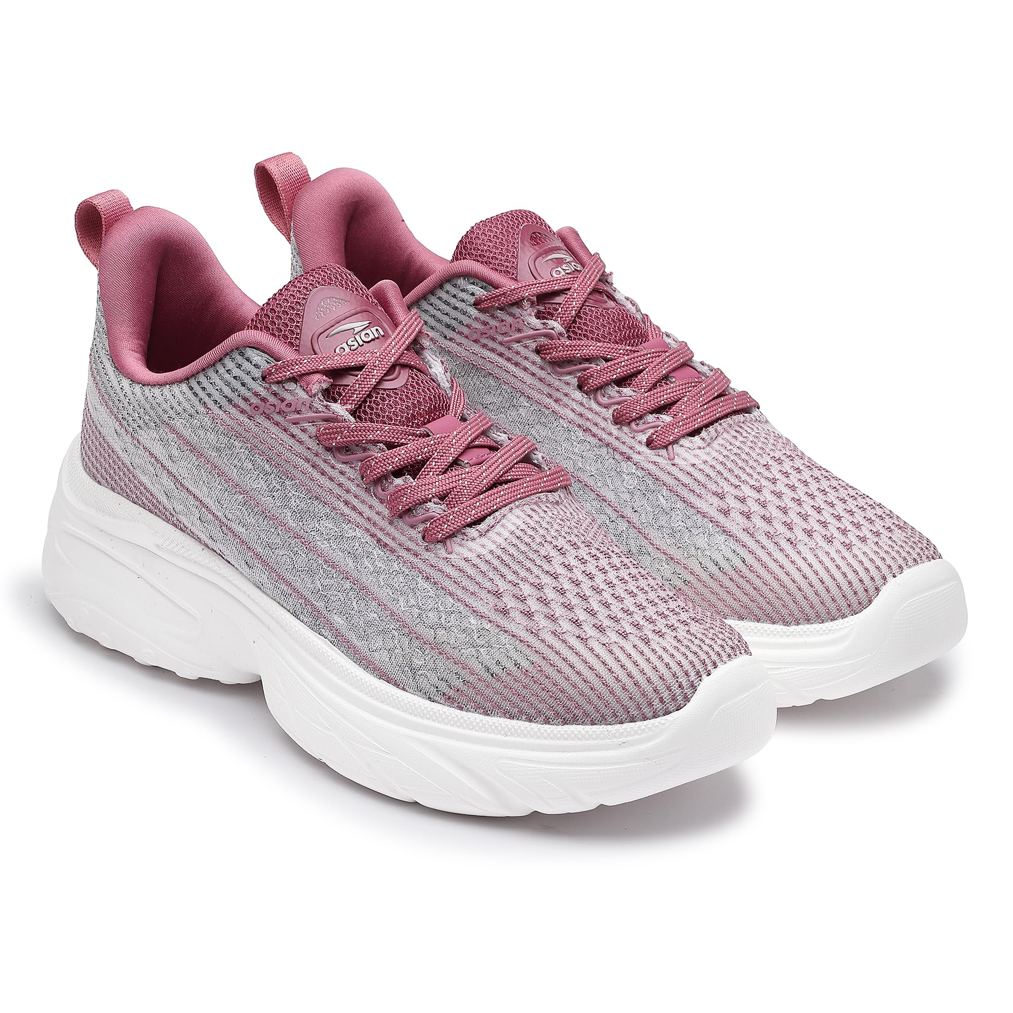 ASIAN Womens Superfly-12 Sports Running Shoes with Ultra Max Cushion Technology Lightweight Eva Sole with Memory Foam Insole Casual Sneaker Shoes for Womens & Girls Mauve (B0CLJDXZGJ) Amazon Price History, Amazon Price Tracker
