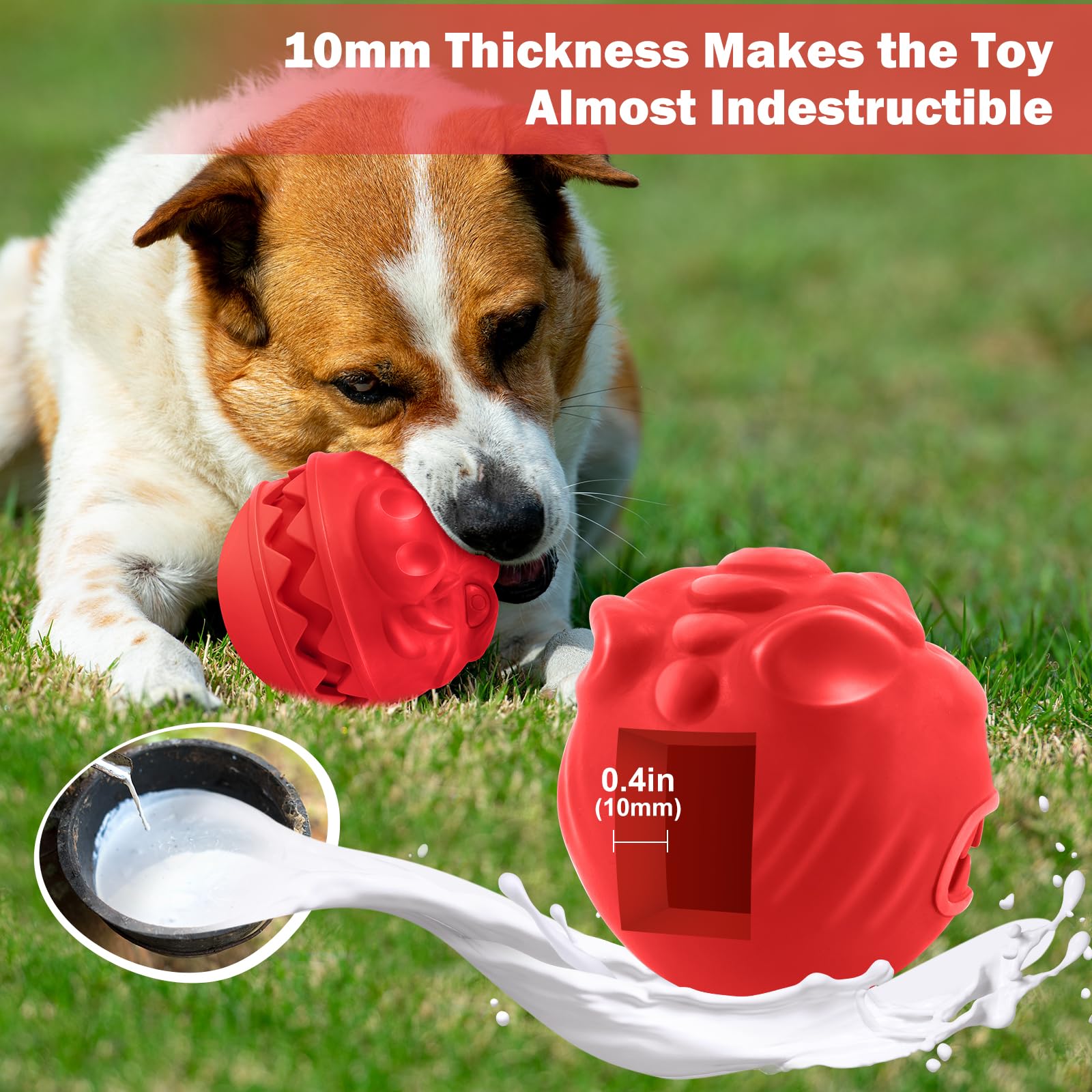 Juguetes indestructibles para perros para masticadores agresivos, razas grandes, juguetes interactivos para perros grandes, juguetes masticables resistentes para masticadores agresivos,