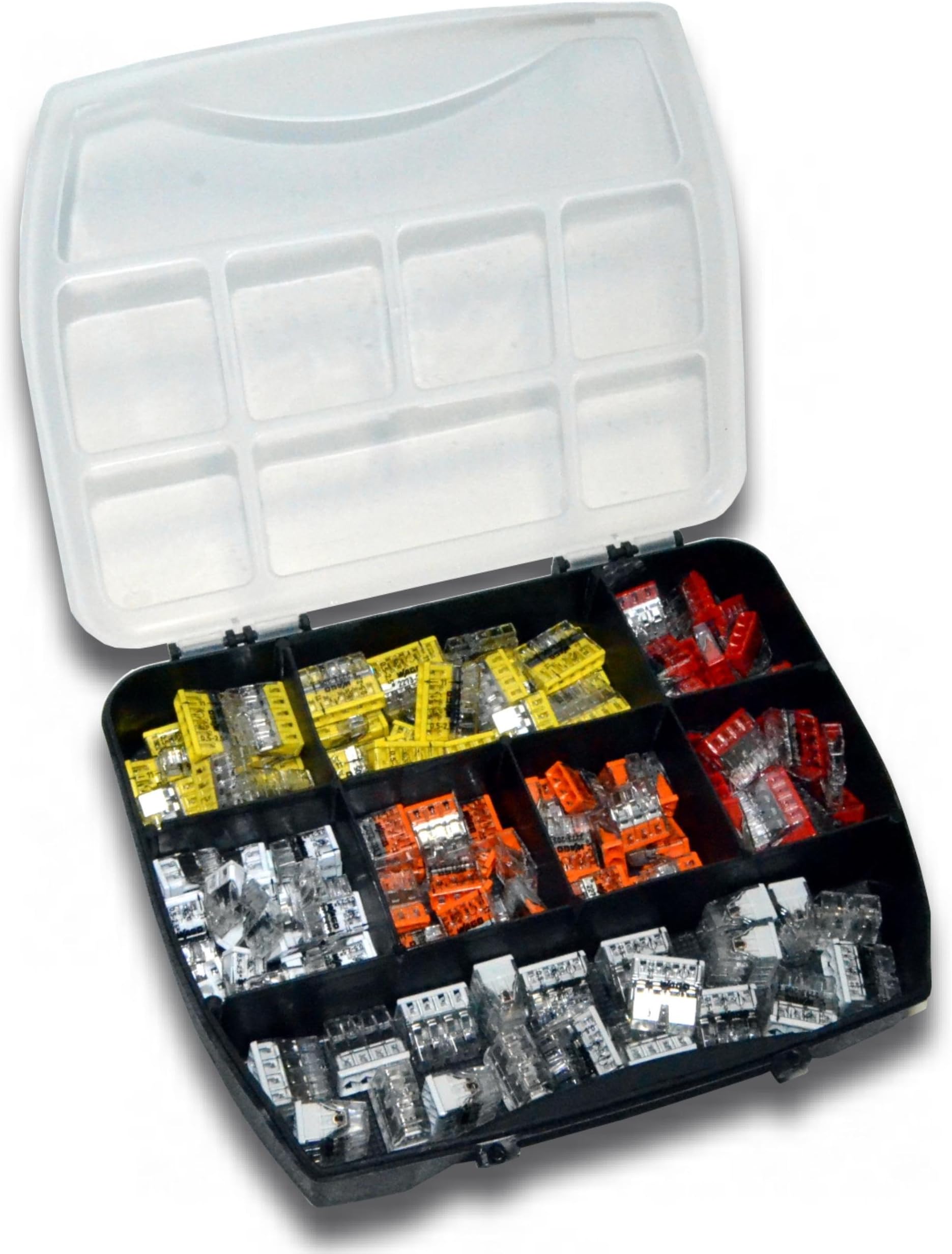 Wago Clamp 2273 series set (160 pieces) incl.box 35x 2273-202 | 35x 2273-203 | 35x 2273-204 | 35x 2273-205 | 20x 2273-208