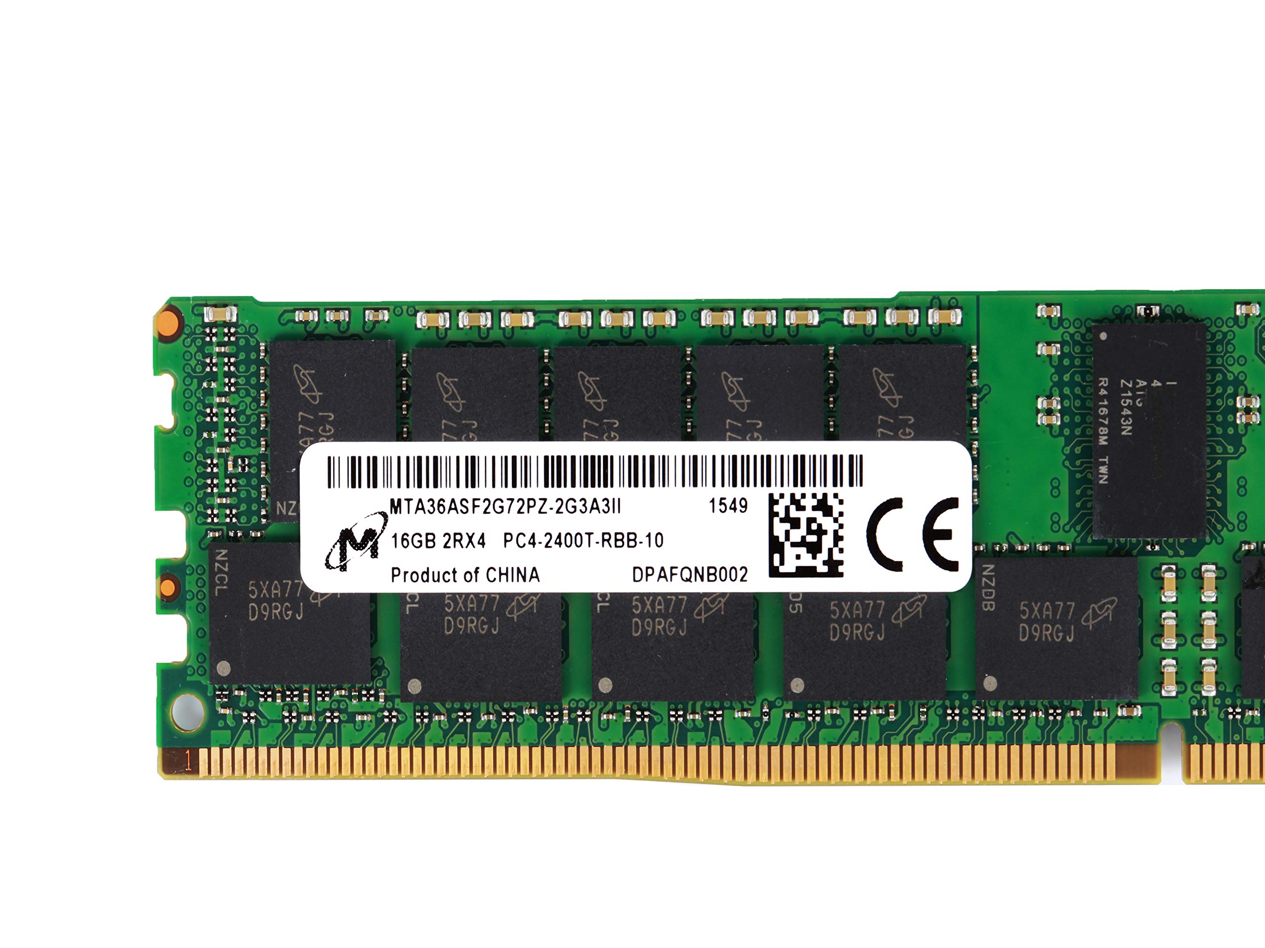 Amazon.co.jp: MICRON 16GB PC4-2400T-R DDR4 レジスタード ECC 2RX4