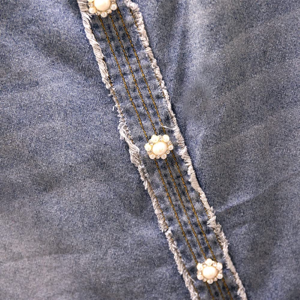 Gonne da Donna,Gonna Midi da Donna Gonna di Jeans con Spacco sul Petto Elastico A Vita Alta Elastica con Tasca Plus Size Gonne Lunghe Eleganti Increspate A-Line per Ragazze Signore,3XL