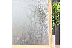 Coavas Window Frosting Film Peel and Stick: Non-Adhesive Privacy Décor for Your Home