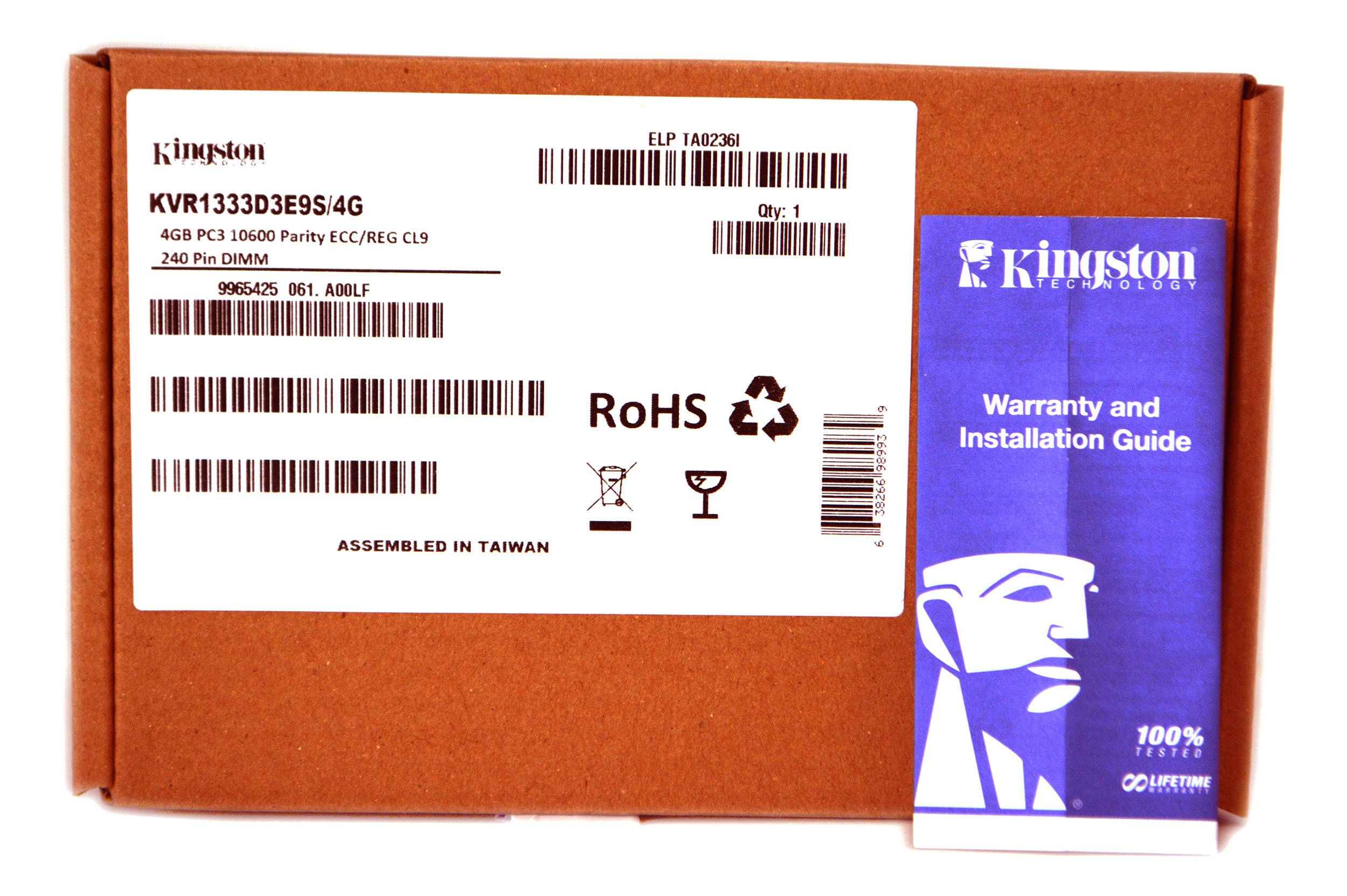 Amazon | 【Kingston】国内正規代理店品 永久保証 Server用メモリ 4GB