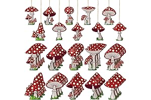 Enchanting Mushroom Ornaments: Adorn Your Space with Rustic Charm