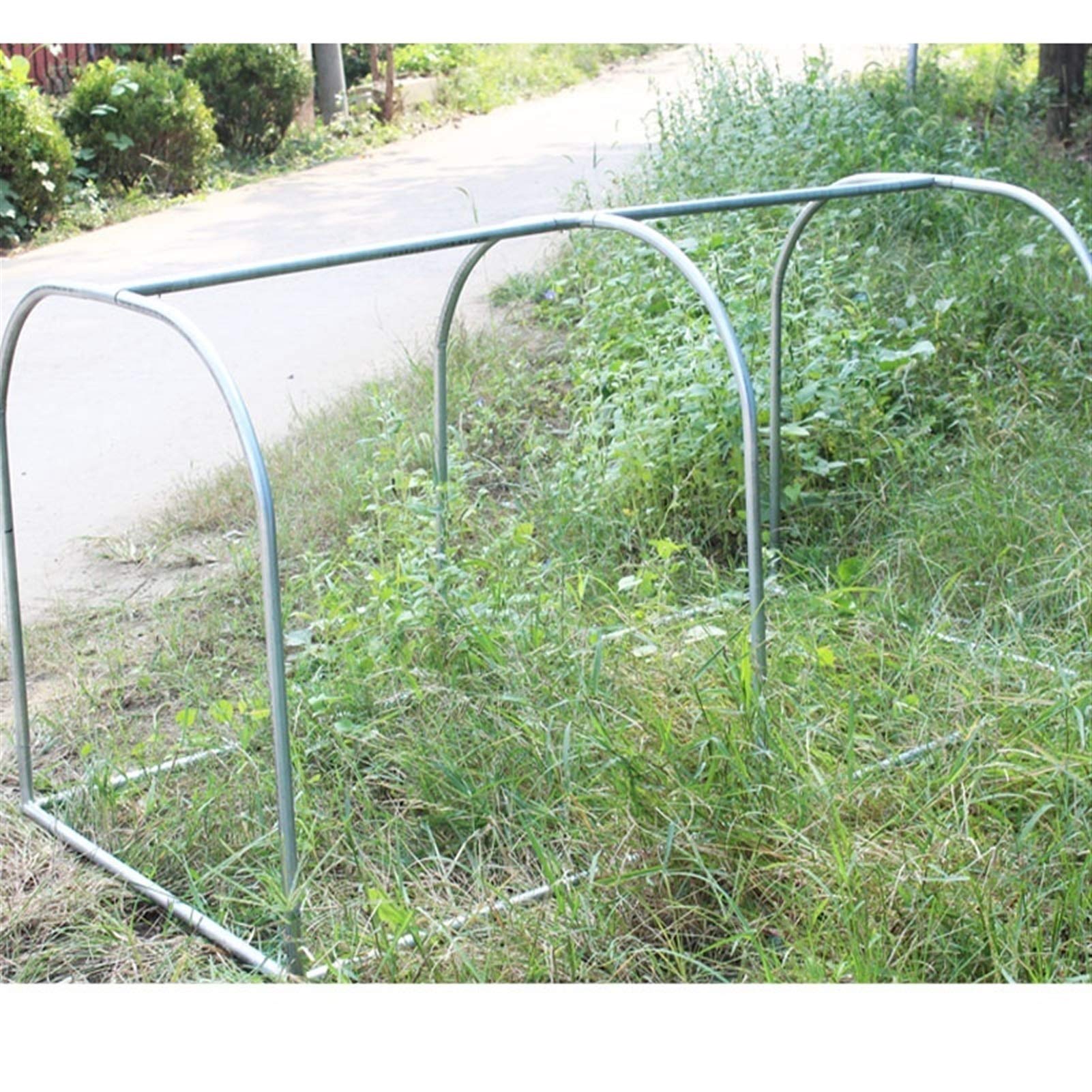 Serra da Balcone Giardino Tunnel Grande Serra da Esterno con Telaio in Acciaio Resistente, Inverno Giardino Serre Polytunnel Casa Calda per Piante di Pomodoro (Size : W100 x H100 x L200cm)