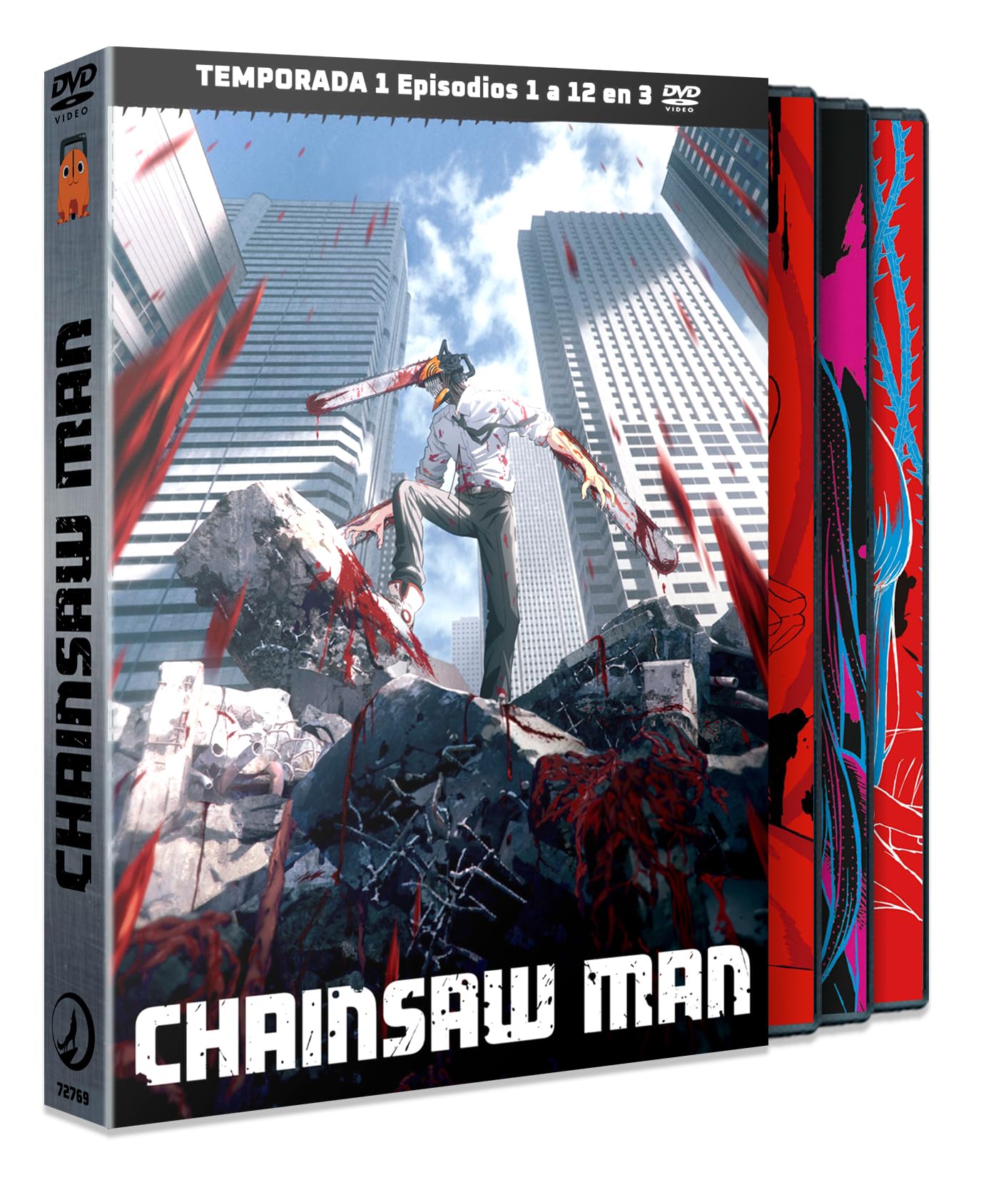 Chainsaw Man Temporada 1 Completa episodios 1 a 12 con animación de alta fidelidad