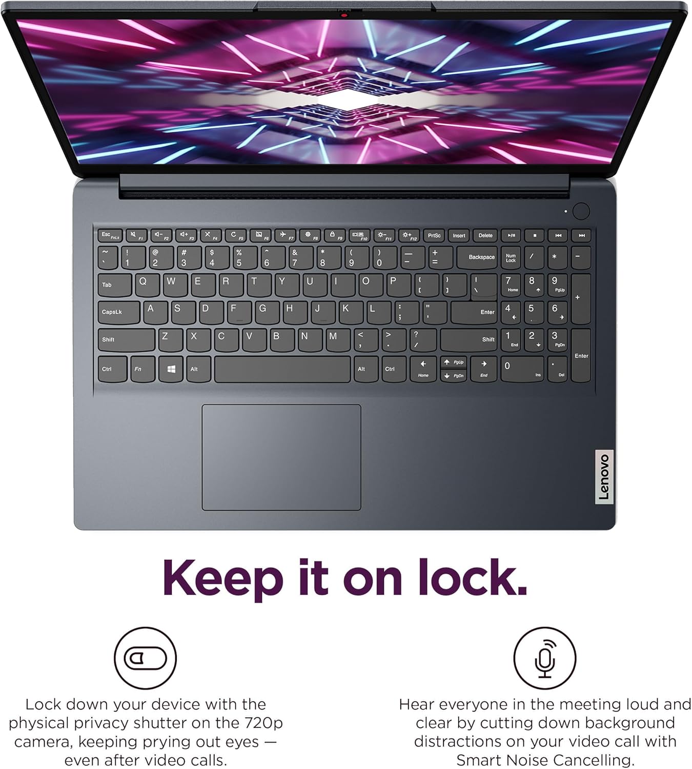 Lenovo IdeaPad 1 (15.6" FHD Anti-Glare, Intel Core i5-1235U (> i7-1165G7), 40GB RAM, 1TB SSD), Laptop for Home, Student, Business, Webcam w/ Shutter, Long Battery Life, Win 11 Home in S Mode - Image 6