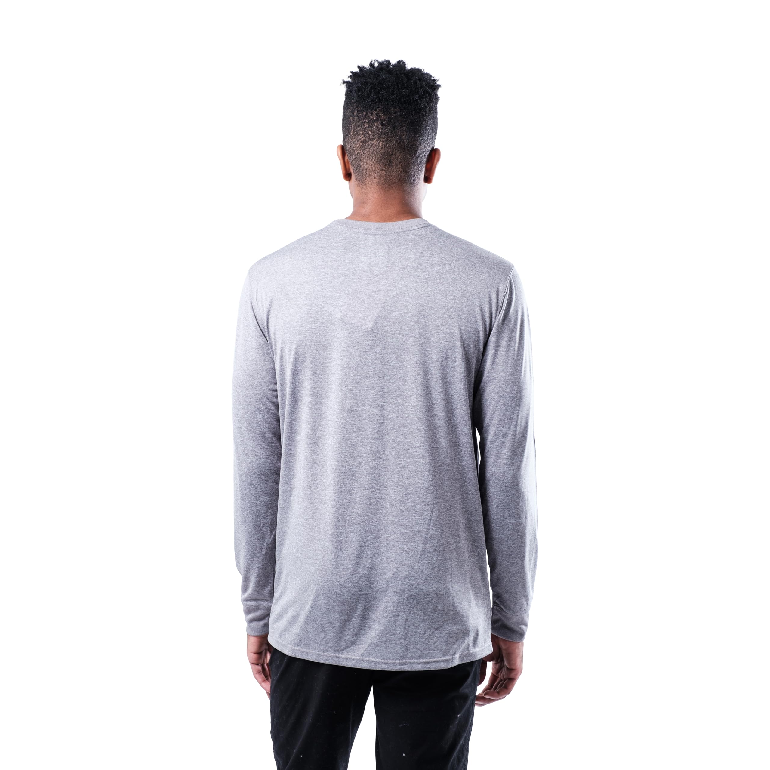 Ultra Game NFL - Maglietta da Uomo Active Lightweight Quick Dry a Maniche Lunghe
