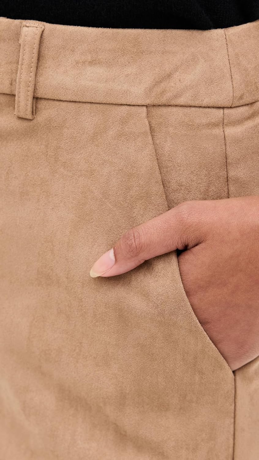 Women's Collins Faux Suede Mini Skirt - Image 6