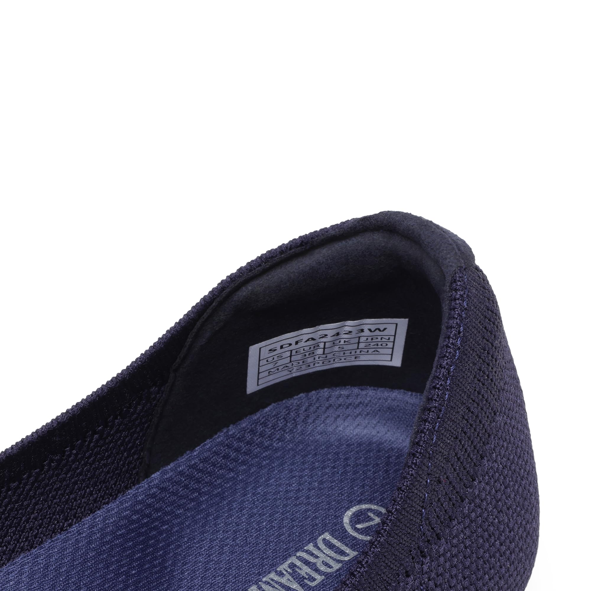 DREAM PAIRS Damen Ballerina Flache Maschenware Schuhe Runde Zehe Slip On