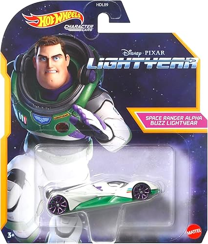 Miniatura 2 de Hot Wheels Mattel Disney Pixar Lightyear - Juego completo de 4 vehículos fundidos a presión, escala 1:64, a partir de 3 años