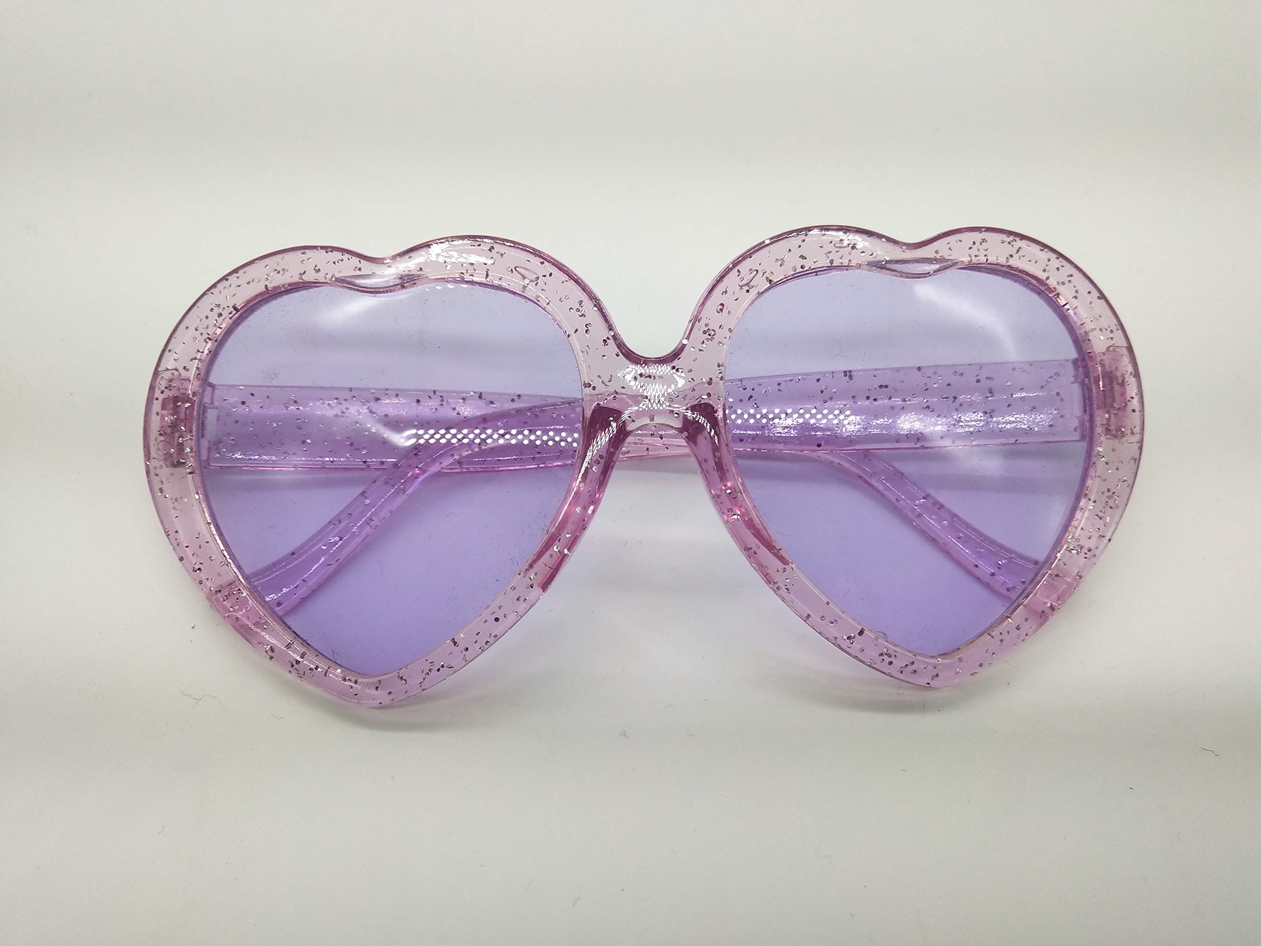Amazon.co.jp: グリッター ラメ付きハートサングラス ジャニーズ