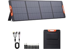 200 Watt Folding Solar Panel: Ultimate Power for Off-Grid Adventures