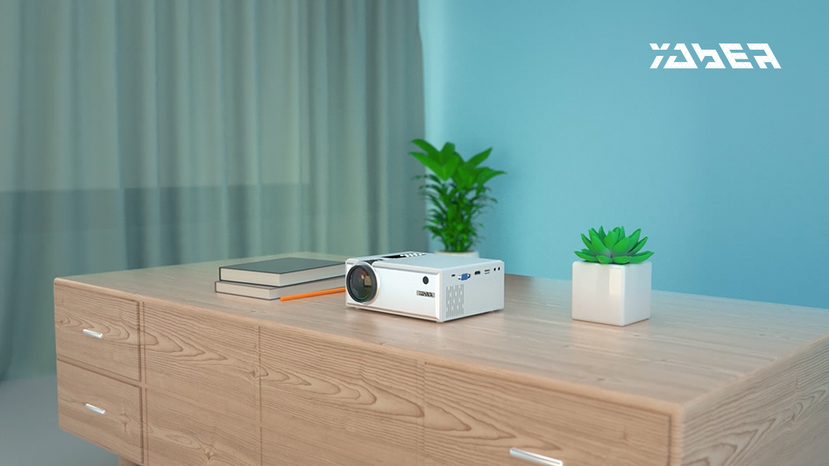 Amazon.com: YABER Y61 WiFi Mini Projector 6000 Lux Full HD 1080P