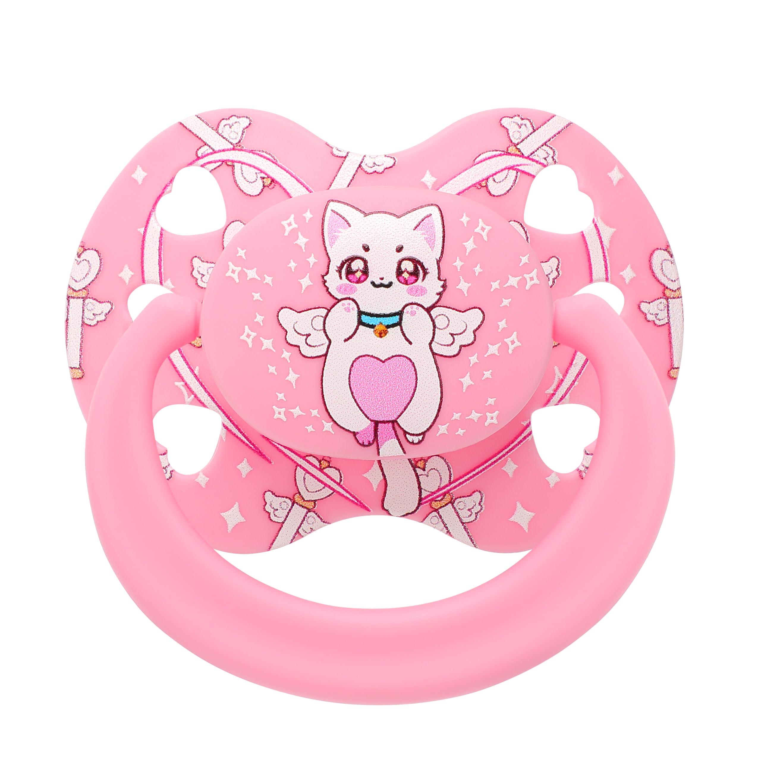 Adult Pacifier for Anxiety Sleep Dummy: Silicone Clear Nipple Teat