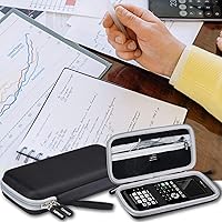 Vista 5 de Aproca Funda para calculadora compatible con Texas Instruments TI-84 Plus CE/TI-84 Plus/TI-83 Plus/TI-89 Titanio/TI-85 / TI-86 Calculadora gráfica a