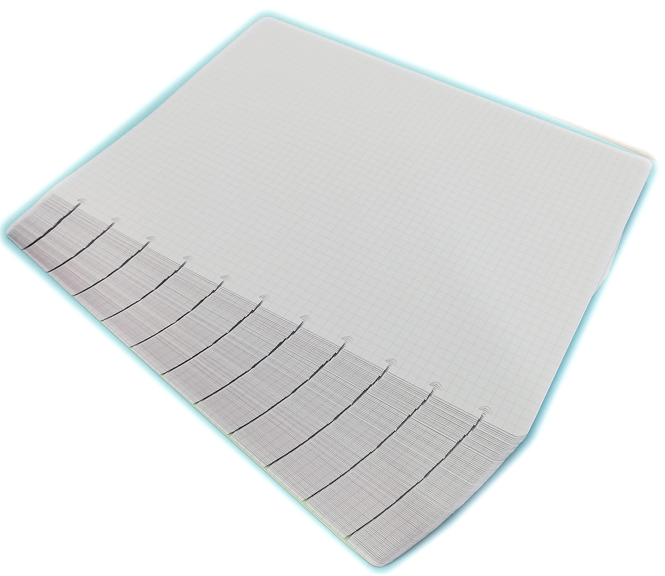 Ricarica 100 Fogli A4 20,5x29,2cm Refills Inserts for Disc Bound Planner Quadretti 5 mm