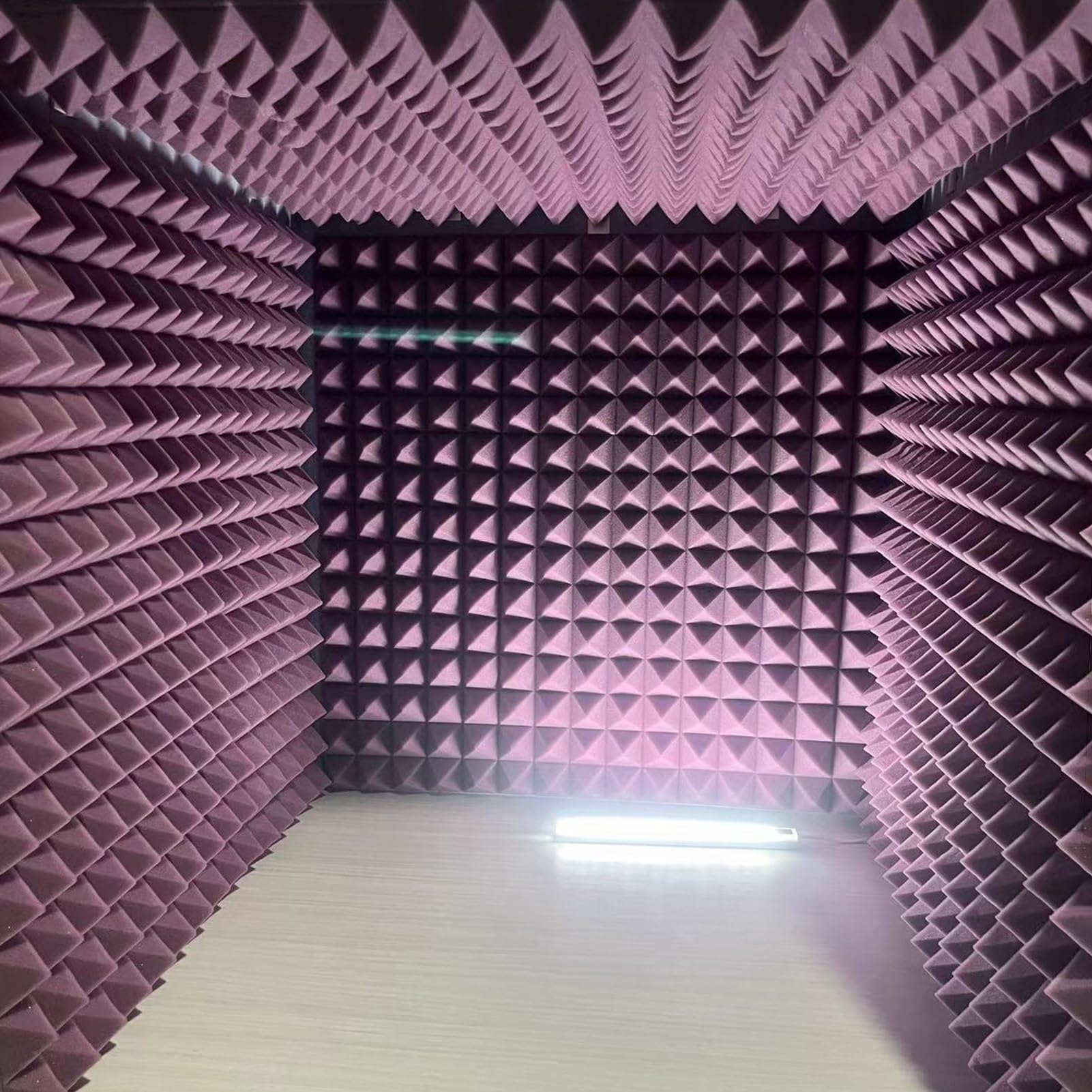 Cabina Insonorizada Portátil 80x80x80cm Cabina de Sonido de Caja Insonora, Escudo Absorbente Vocal del Cubo, Portada de Grabación Hecha a Sí Misma para Música / Videoconferencia / Transmisión en Vivo