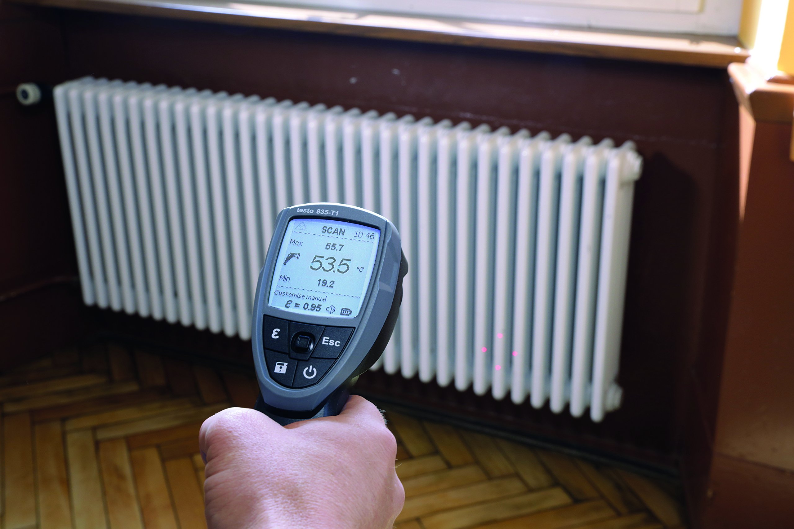 Amazon.co.jp: testo 835-T1-4点赤外線温度計 : 産業・研究開発用品