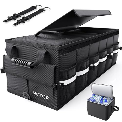 HOTOR Car Trunk Organizer - Trunk Organizer