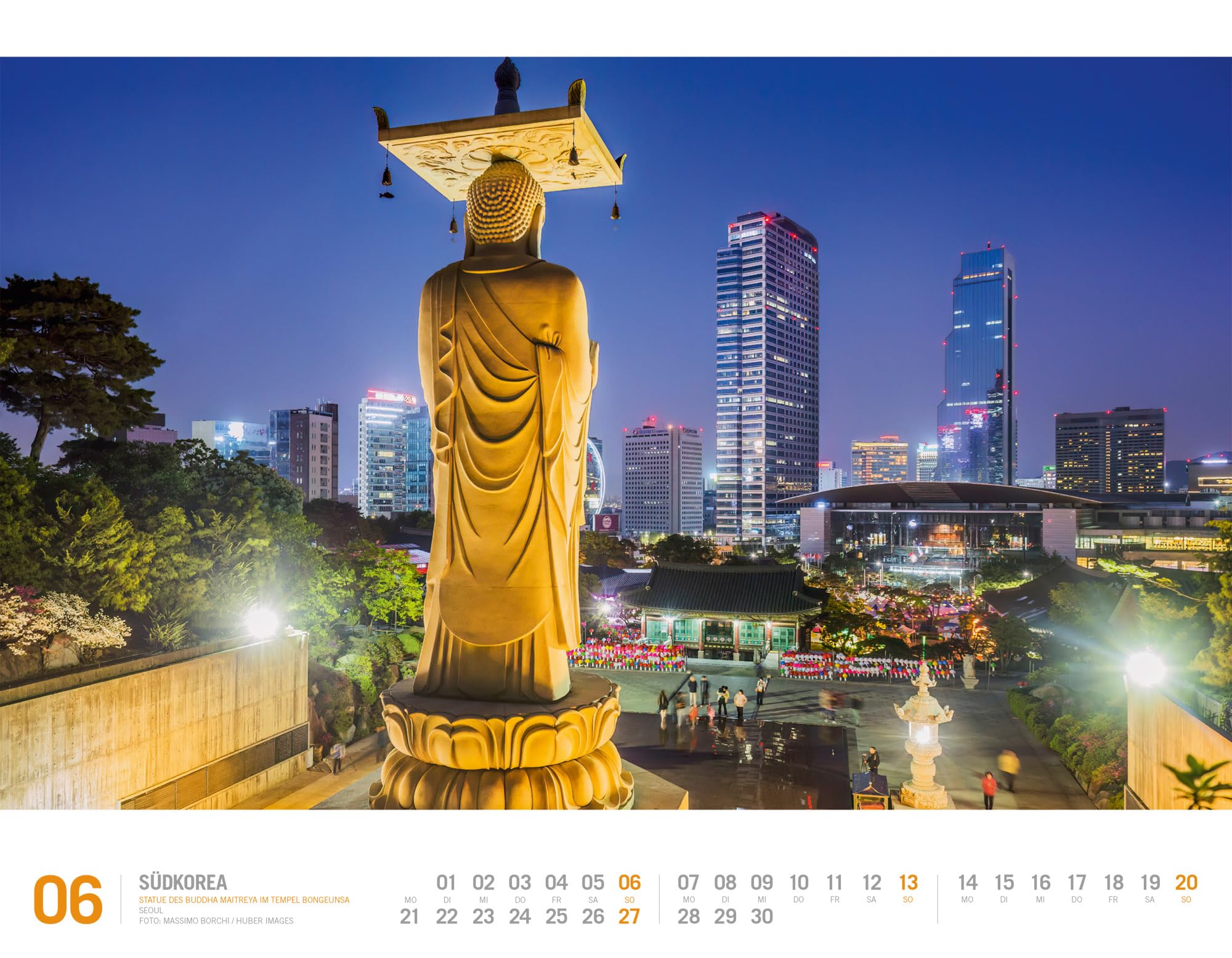 Südkorea Kalender 2027 | Unterwegs zwischen Tradition und Moderne: Imposanter Reise-Kalender im großen Querformat (54x42 cm) | K-Pop & Spiritualität